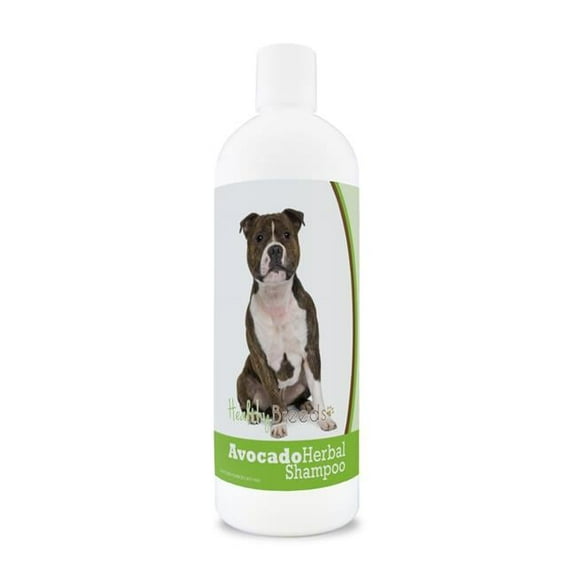 Healthy Breeds 840235156734 Staffordshire Bull Terrier Avocado Herbal Dog Shampoo
