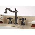 thumbnail image 4 of Kingston Brass KB1977AX Robinet de Salle de Bain à Large Diffusion en Laiton Brossé, 4 of 6
