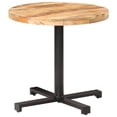 thumbnail image 1 of vidaXL Bistro Table Round Ø80x75 cm Rough Mango Wood, 1 of 4