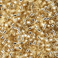 thumbnail image 2 of Miyuki Delica Seed Beads – Size 11/0 (1.6 mm), DB1212, Silver-Lined Crystal Ivory, 7.2 g, Approx. 1440 Beads, 2 of 7