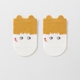 thumbnail image 2 of CUZIBR Kids Non Socks Toddler Anti Slip Socks Full Silicone Grips Bottom Breathable Low Cut Indoor Floor Socks Indoor Play Learning Walking Socks For Children 2 12 Years,3-5 Years, 2 of 7