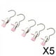 thumbnail image 1 of Juego de 25 pinzas para ropa de acero inoxidable para colgar sin dejar marcas 5 piezas, 1 of 10