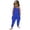 A-Blue, variant on Kids Jumpsuit Girl Spaghetti Strap Sleeveless Loose Romper Long Pants with Pockets 4-5 Years Girls Clothes