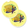 thumbnail image 1 of Poisson Jaune sur un Ensemble de Sous-Verres de Voiture Porte-Gobelets Jaune, 1 of 1