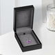 thumbnail image 4 of Caja de Almacenamiento de Joyas, , Retro, , Portátil, Mate, para Regalos, Organizador de Estuches para Cumpleaños, Mujeres, Novia, Esposa Para colgante Salvador Organizador de joyas, 4 of 7