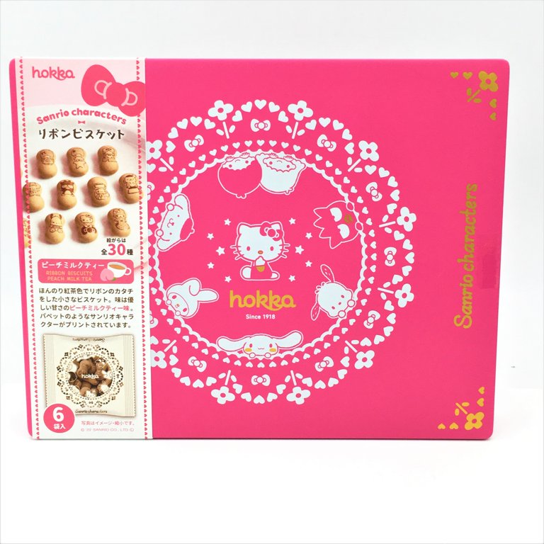 Hokka Sanrio Character Pink Biscuit Gift 3.16oz / 90g (6pcs)三麗鷗