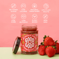 thumbnail image 3 of GOOD GOOD Strawberry Jam, No Added Sugar, Low Calorie, Keto Friendly, 12 oz, 2 Pack, 3 of 5