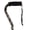 Black, variant on Alex Orthopedic Height Adjustable Offset Handle Aluminum Walking Cane in Celestial - Soft Foam Grip for Seniors - 30" to 39" & Supports up to 300lbs