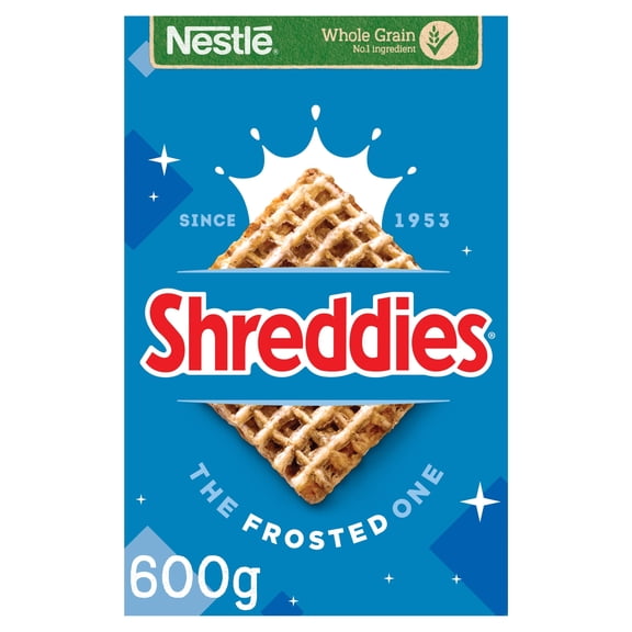 Nestle Shreddies Frosted Cereal 600g, Imported from Britain