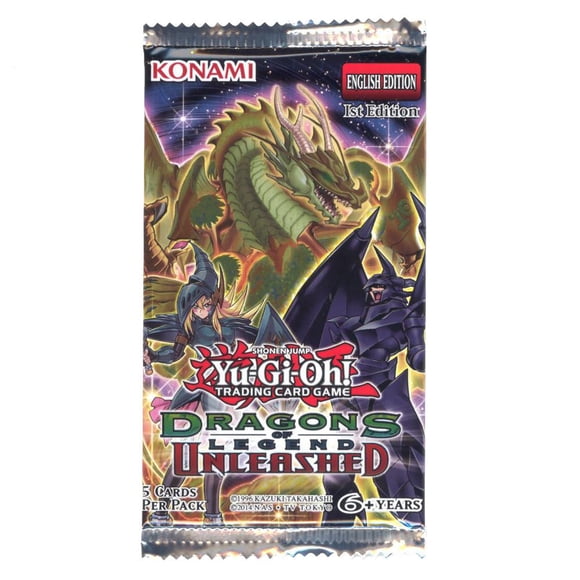 Paquete Booster Yu-Gi-Oh! Dragons of Legend Unleashed