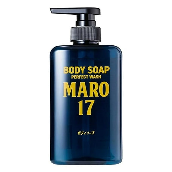 MARO17 Body Soap Perfect Wash Mens Body Wash - Luxurious, Moisturizing Shower Gel Collagen for Hydrating Cleanse - Bergamot Fragrance - Gifts for Men