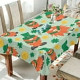 thumbnail image 4 of Coolnut St Patrick Gnome Clovers Tablecloth Rectangle Colorful Table Cloth Large Square Table Cover for Dining Kitchen Party 60"x90" Decor Gift, 4 of 7