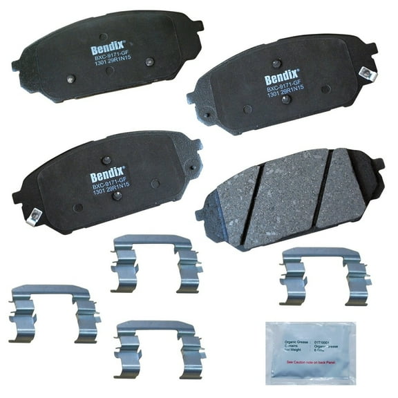 Disc Brake Pad Set Fits select: 2007-2012 HYUNDAI VERACRUZ