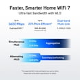thumbnail image 2 of Router WiFi 7 ASUS RT-BE58U BE3600 AiMesh con puerto 2.5G de 3600 Mbps, 2 of 9
