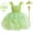 B, variant on Toddler Girls Tiana Princess Costume Birthday Party Dress Halloween Cosplay Outfits