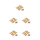 thumbnail image 1 of Vogacara 2 piezas de reemplazo de kits de vehículos de brazo oscilante trasero para 1/14 144001 Gold Type2 NO2 Vogacara CBP203159, 1 of 4