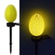 thumbnail image 2 of CaiYueKe Outdoor Solar Easter Egg Lights Garden Stakes Waterproof Solar Powered LED Night Lights for Yard Lawn Pathway Patio Decoration Warm White Ground Spike Lighting, 2 of 4