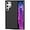 Black, variant on Magnetic Cooling Case for Samsung Galaxy S23 Ultra (Not S23), Hard PC Slim Cellular Hole Heat Dissipation Mesh Breathable Hollow Honeycomb Case for Samsung Galaxy S23 Ultra SR-Orange