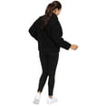 thumbnail image 5 of Enzo Womens Borg Jacket Warm Fleece Ladies Fur Outerwear Size S-2XL, 5 of 5
