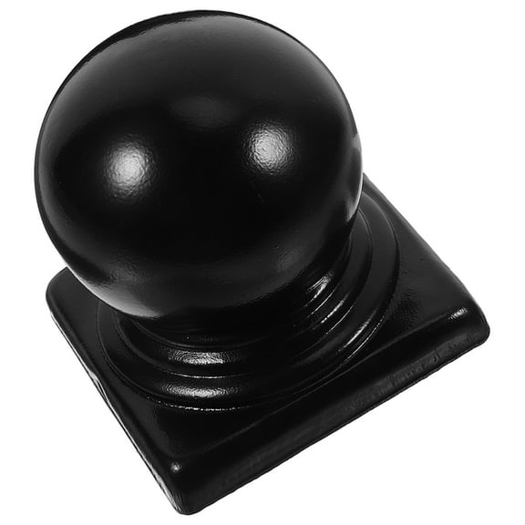 Masteelf  Outdoor Fence Finial POST FINIALS Iron Pillar Capital