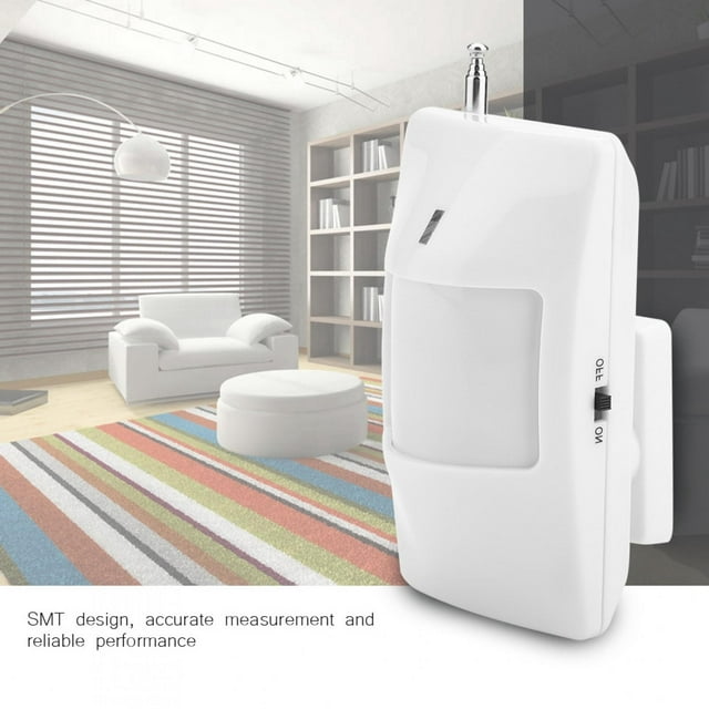 AMONIDA Weatherproof Wireless PIR Sensor, Motion Detector, For Villas Office Buildings Factories Residential Houses