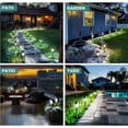 thumbnail image 5 of ICQOVD Solar Outdoor Garden Lights 10 Pack,Waterproof Stainless Steel LED Pathway Lights for Yard Landscape Decor, 5 of 6