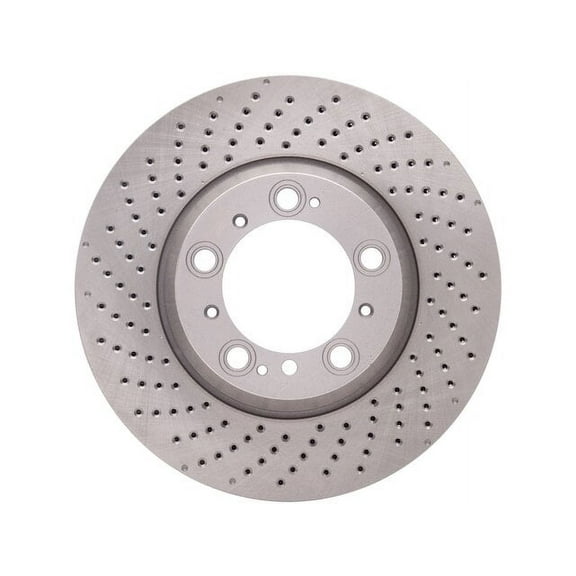 Rear Left Brake Rotor - Compatible with 1999 - 2021 Porsche 911 991 2000 2001 2002 2003 2004 2005 2006 2007 2008 2009 2010 2011 2012 2013 2014 2015 2016 2017 2018 2019 2020