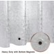 thumbnail image 3 of Waterproof Shower Curtain Liner 8G EVA Thick Shower Curtain with Heavy Duty 3 Bottom Magnets, Shower Liner for Shower Stall, Bathtubs, 3D PebblePatter, 3 of 4