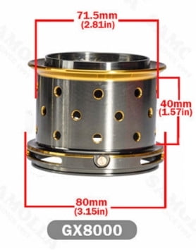 Full Metal Fishing Reel Freshwater Spinning Coil Saltwater Carp 16+1BB Max Drag 25kg Peche De La Carpe Moulinet Peche