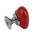 thumbnail image 6 of Ceramic Cabinet Handles Drawer Pulls Knobs - Heart Shape Cupboard Knobs For Kitchen Knobs kids children room Cabinets Closets - 6 Styles Red_S, 6 of 8