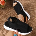 thumbnail image 4 of YOUYEDIAN Orthopedic Sandals for Women Beach Open Toe Arch Support Shoes Summer Comfy Slip on Non Slip Casual Slippers, 4 of 8