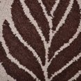 thumbnail image 4 of Glitzy Rugs UBSK00510T0104A9 5 ft. x 8 ft. Hand Tufted Floral Wool Area Rug, Beige & Brown, 4 of 6