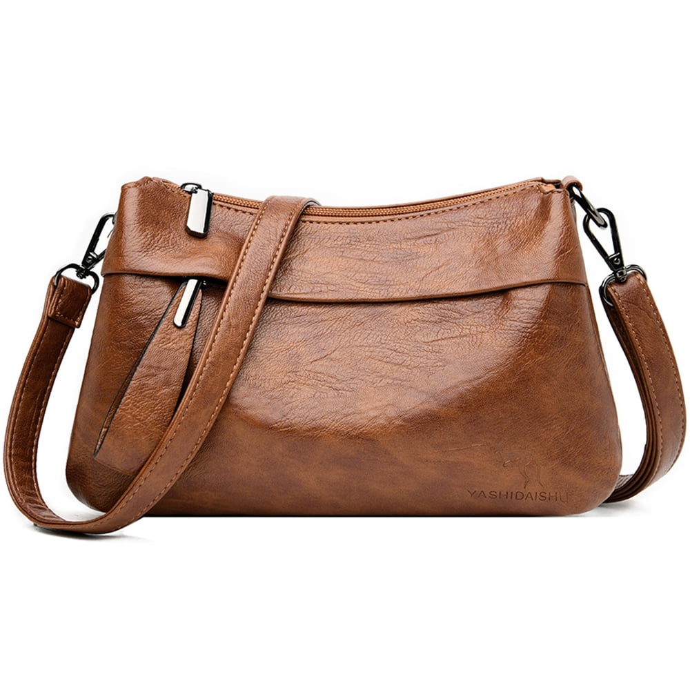 Sanviglor Purses Satchel for Women Soft PU Leather Shoulder Bag Ladies