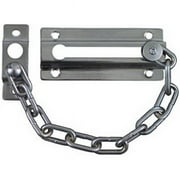 National Hardware 7.25 in. L Satin Chrome Steel Door Chain Lock