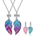 thumbnail image 2 of Collar colgante BGSHEMNI Best Friends Half Heart para niños joyería del mejor amigo, 2 of 2