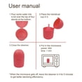 thumbnail image 7 of Reusable Menstrual Cup Set with Cleaning Brush and Protective Case, Medical Grade Silicone Period Care, 12-Hour Leak-Proof Protection,Pink,L, 7 of 7