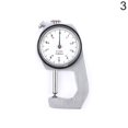 thumbnail image 1 of Stainless Steel Round Dial 0.1mm Resolution Thickness Gauge Precise Measure Tool, 1 of 8