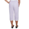 thumbnail image 2 of Alfred Dunner Womens Eyelet Embroidered Capri, 2 of 4