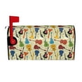 thumbnail image 2 of Lsque Different Kind Of Guitars Mailbox Cover Standard Size ,Magnetic Mailbox Covers Post Wraps Letter Box Cover -25.5x21 in, 2 of 9