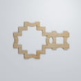 thumbnail image 5 of Ekena Millwork 17 1/8"W x 11 3/8"H x 1/4"T Small Cordova Decorative Fretwork Wood Wall Panels, Hickory, 5 of 13