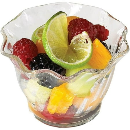 

POIUIjyd SRB5CW135 Swirl Bowl Serving Plastic 5 Ounce Polycarbonate Clear 24-units