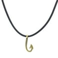 thumbnail image 3 of West Coast Paracord Nautical Charms - Anchor and Fish Hook Pendant for Beading and Jewelry Making - Available in Silver, Gold, or Bronze Finish, 3 of 4