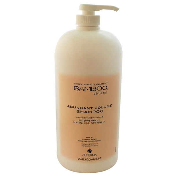 Alterna Bamboo Volume Abundant Volume Shampoo Alterna 67 6 Oz Shampoo Walmart Com Walmart Com