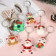 thumbnail image 4 of LLavero de Papá Noel de Navidad, muñeco de nieve, campana, bolsa, llavero de coche, accesorio, regalo de Festival, 4 of 4