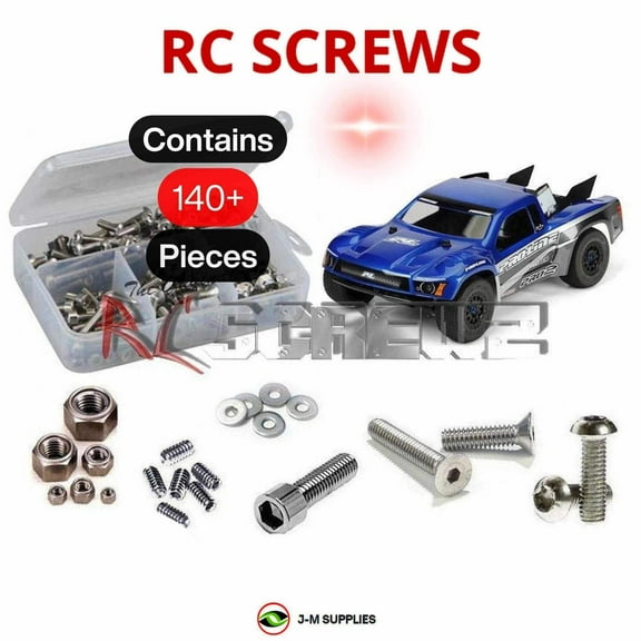 RCScrewZ Stainless Screw Kit prol001 for ProLine PRO-2 1/10 2WD Short Course Truck (400100) | SET