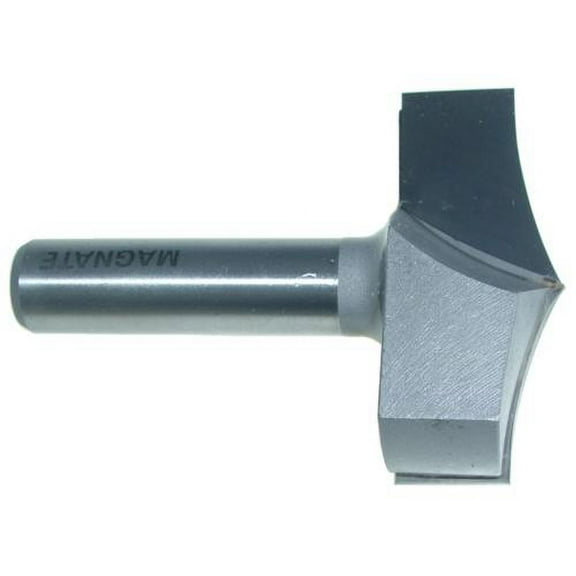 Magnate 7584 Rope Molding Router Bit - 2" Cutting Diameter, 2" Shank Length, 1/2" Shank Diameter, 2-1/8" Radius, 1/4" Profile Height