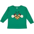 thumbnail image 3 of Inktastic Valentine's Day Bumble Bees Boys Long Sleeve Toddler T-Shirt, 3 of 5