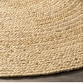 thumbnail image 4 of SAFAVIEH Natural Fiber Cebrail Braided Jute Area Rug, Natural, 4' x 4' Round, 4 of 6