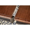 thumbnail image 5 of A-America British Isles 52" - 76" Oval Dining Table with (2) 12" Leaves, Oak-Black Finish, 5 of 9