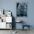 thumbnail image 7 of Diamond Art Kit for Adults, Magnificent Owl With Blossoms Diamond Painting for Adults Beginners, DIY Diamond Art Painting Kits, 5D Diamond Painting Crafts for Home Decor 12x16 Frameless, 7 of 7